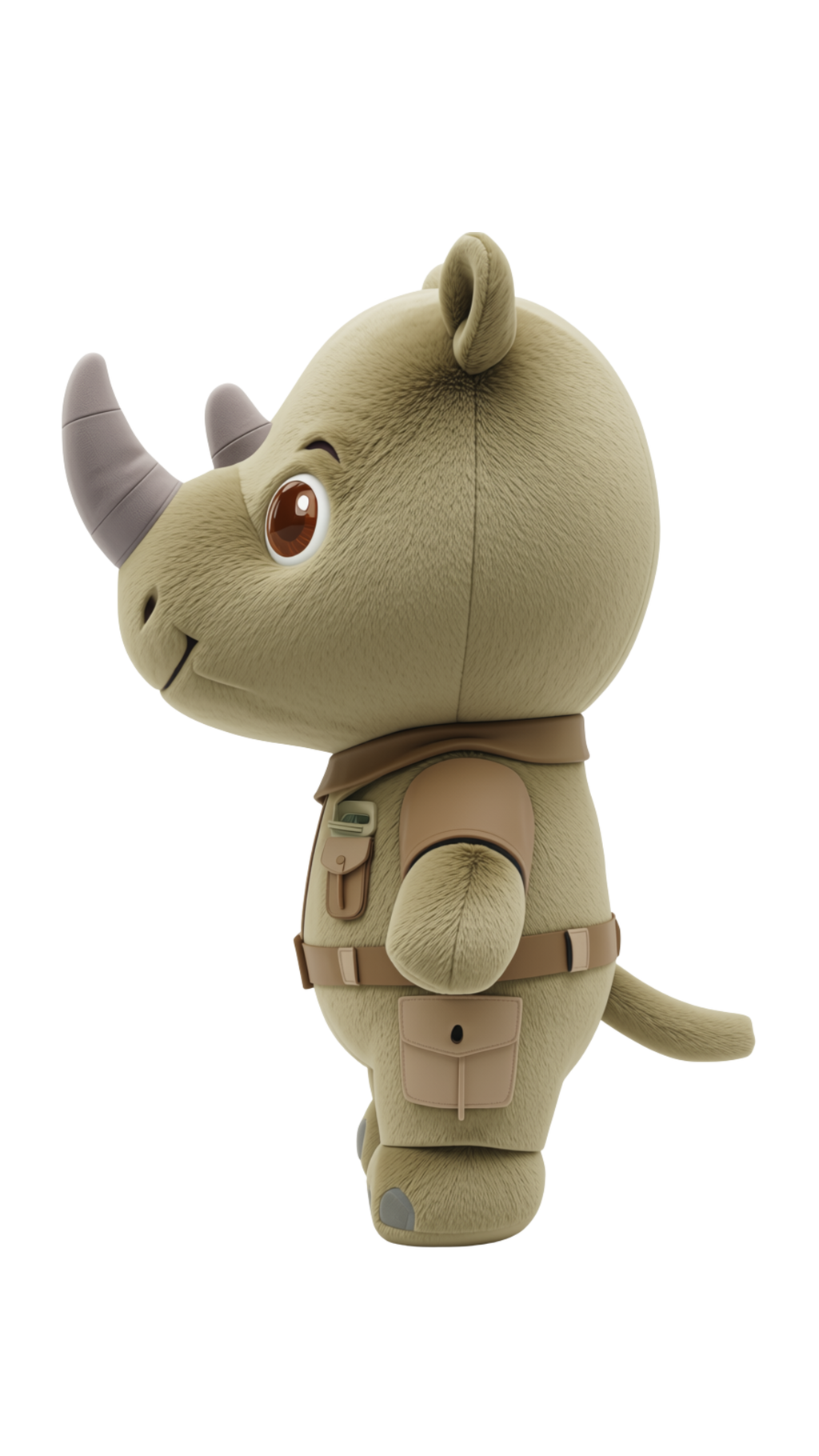 KRUGER VAN SWARTRENOSTER — The Rhino Warrior · 25cm Premium Collectible Plush