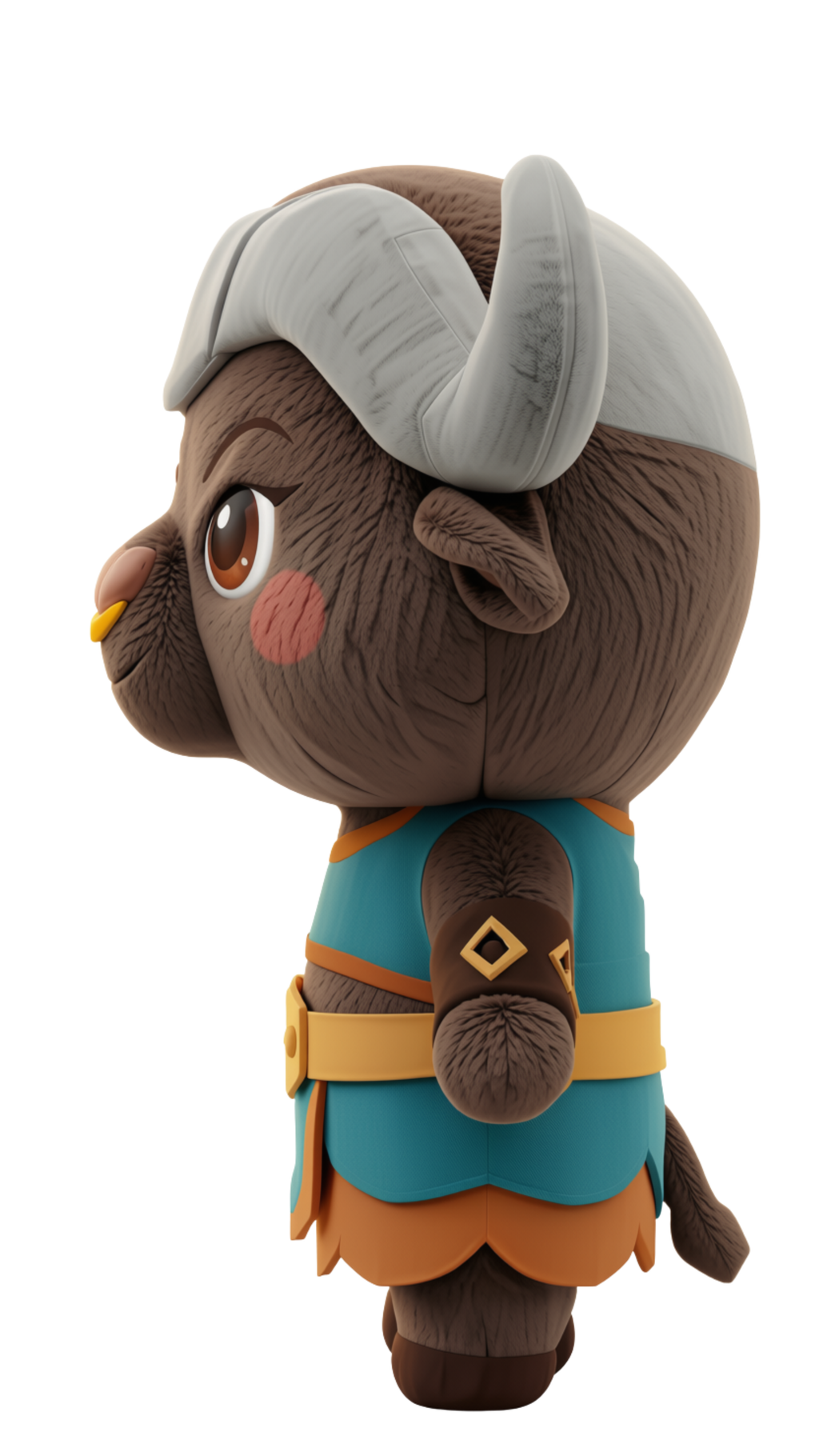 AMAHLE WAMA BHISHO — The Buffalo Warrior · 25cm Premium Collectible Plush