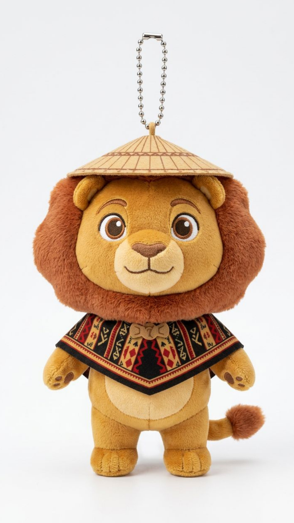 TAU WA BATAUNG — The Lion Warrior Collectible Plush · 12cm · Bag Clip / Keychain