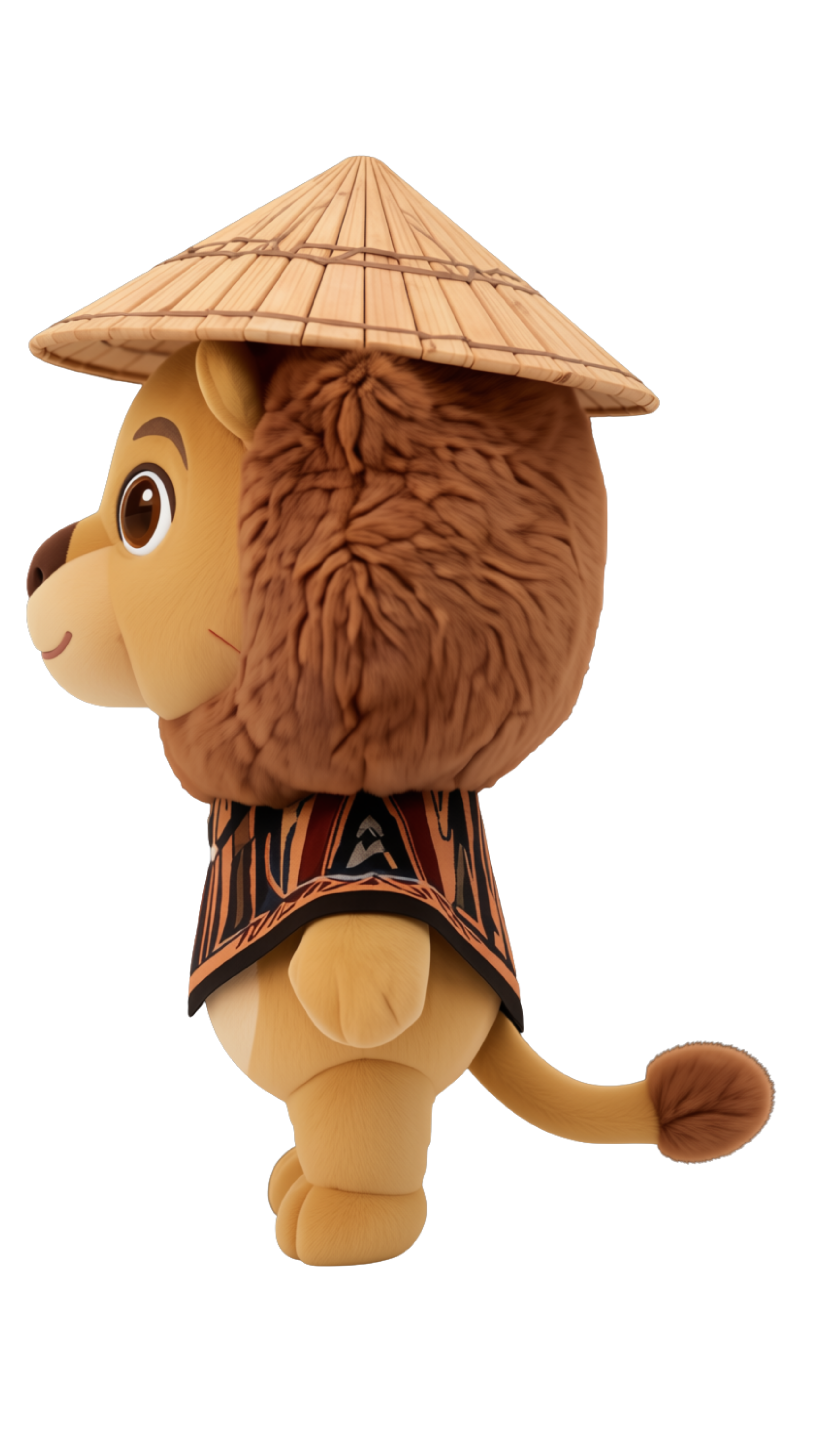 TAU WA BATAUNG — The Lion Warrior · 25cm Premium Collectible Plush
