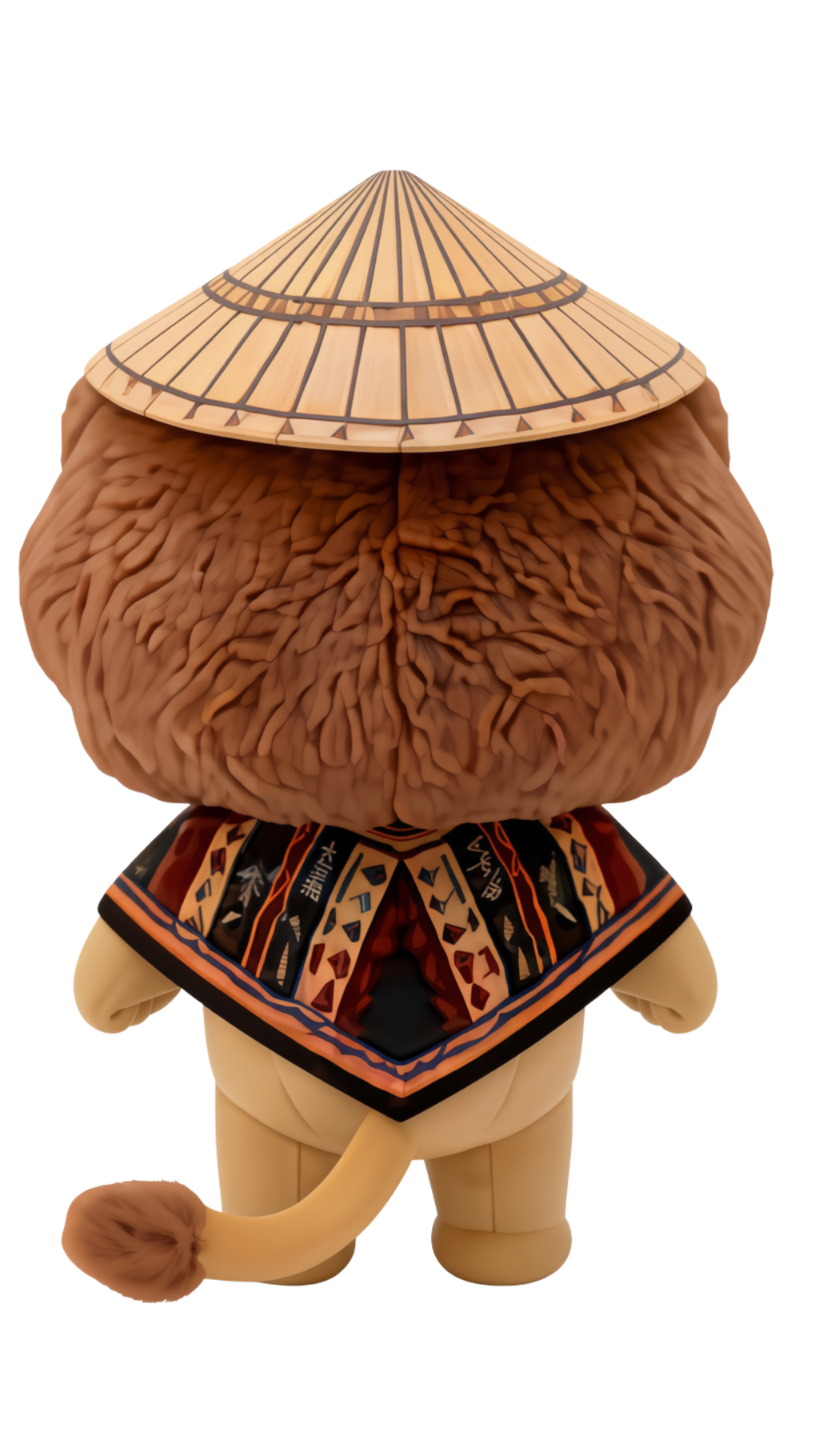 Tau Wa Bataung Lion Warrior 25cm Plush - side view