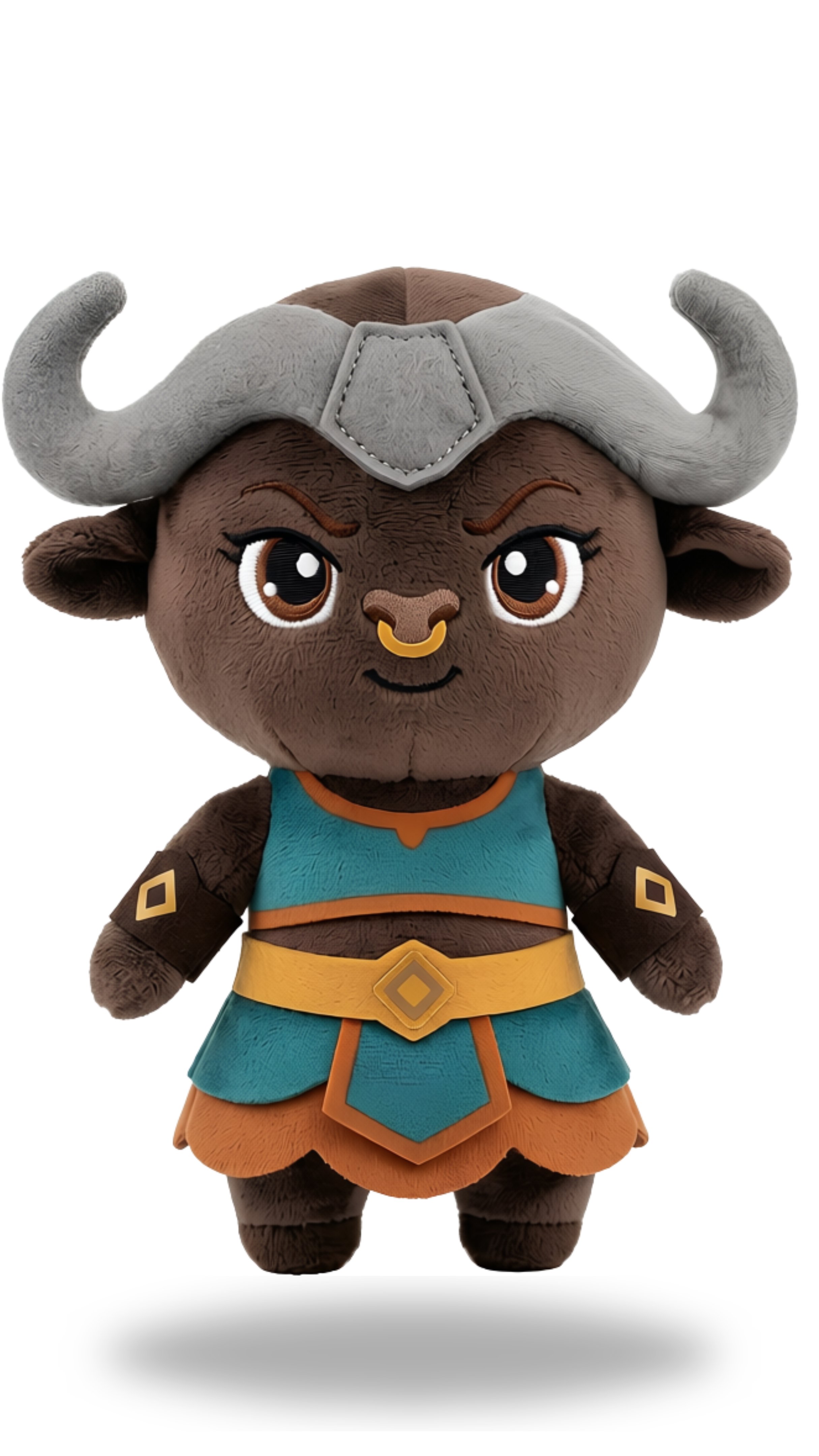 AMAHLE WAMA BHISHO — The Buffalo Warrior · 25cm Premium Collectible Plush