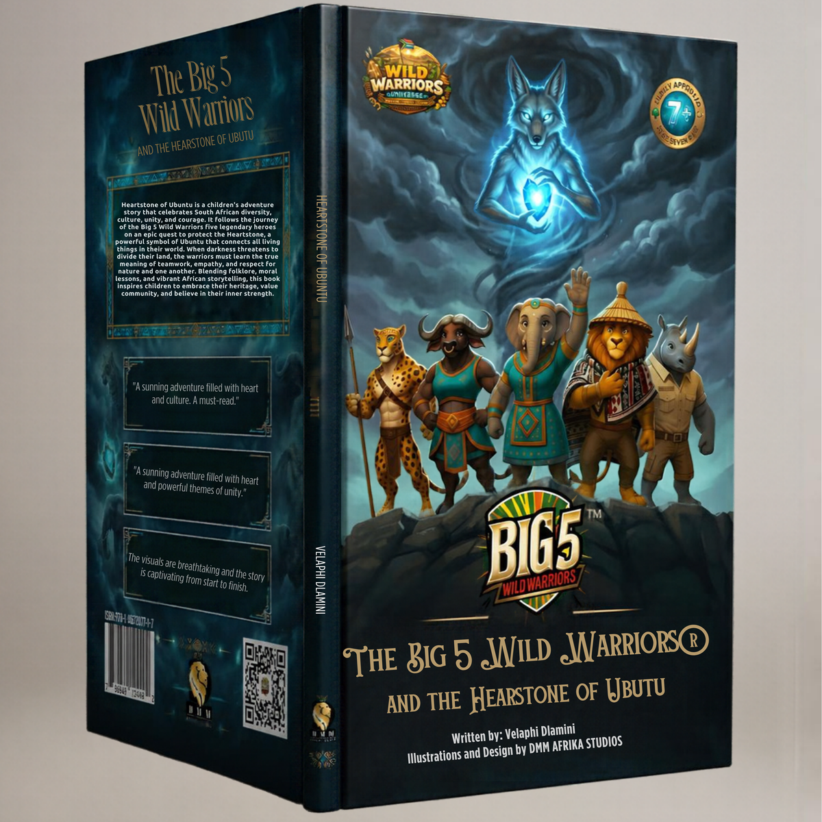 Big 5 Wild Warriors: Heartstone Of Ubuntu (E-book)