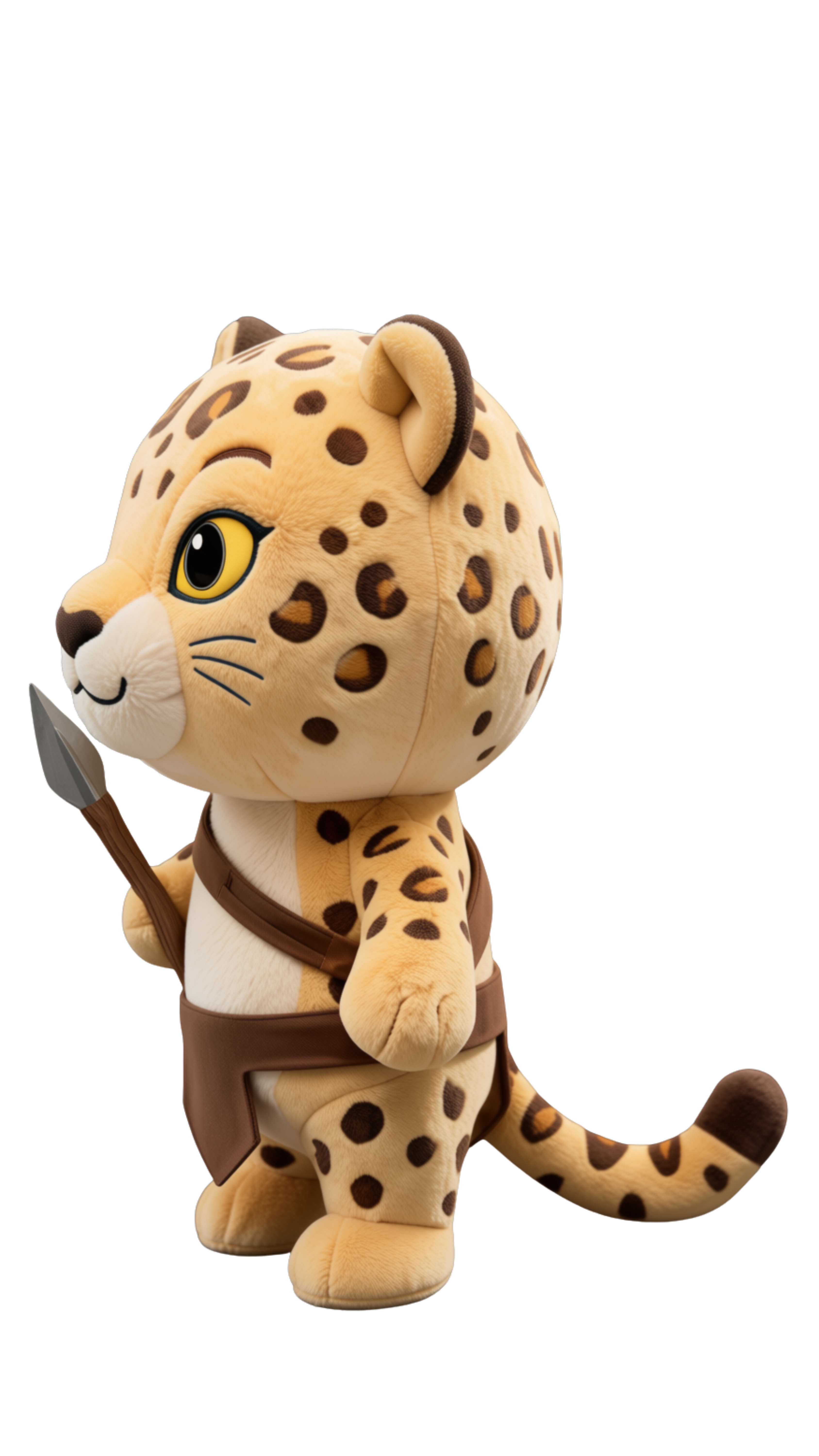 QHAWE KA INGWE — The Leopard Warrior · 25cm Premium Collectible Plush