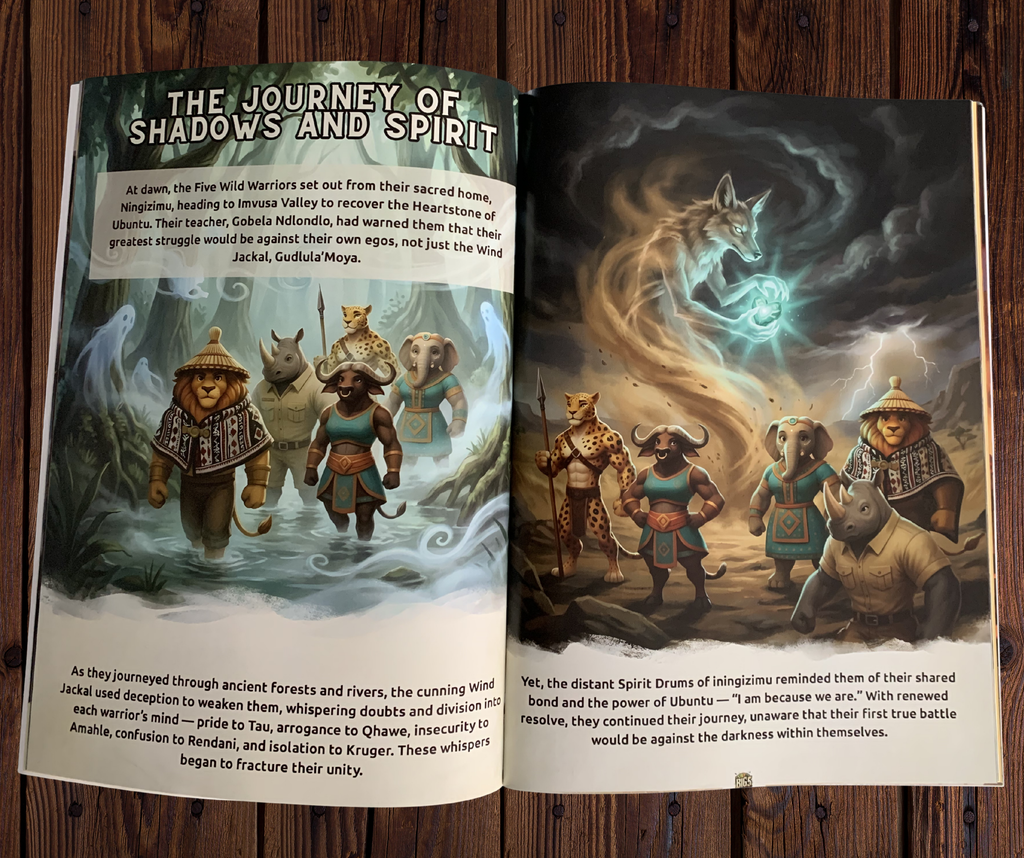 The Big 5 Wild Warriors: The Heartstone of Ubuntu